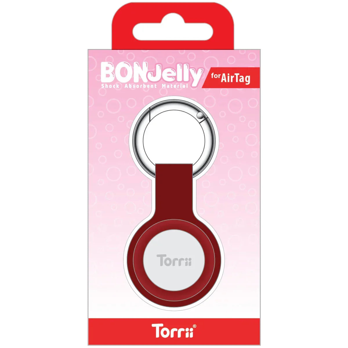 Airtag Covers Bundle - Black & Red - Tashqila Airtag Covers Bundle - Black & Red - Tashqila